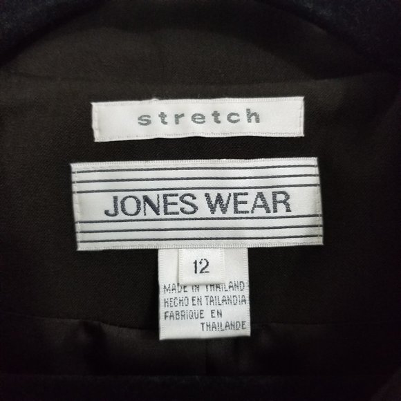 Jones Ware Stretch Jacket, Brown SZ 12 - Picture 3 of 5